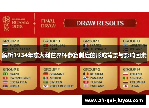 解析1934年意大利世界杯参赛制度的形成背景与影响因素